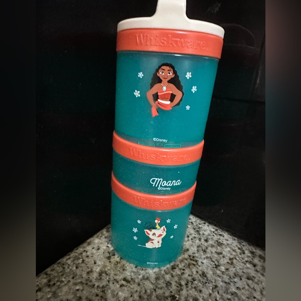Moana Teal Snack Containers